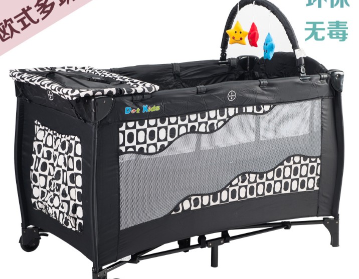 Playbed folding bed twin bed crib children's bed
