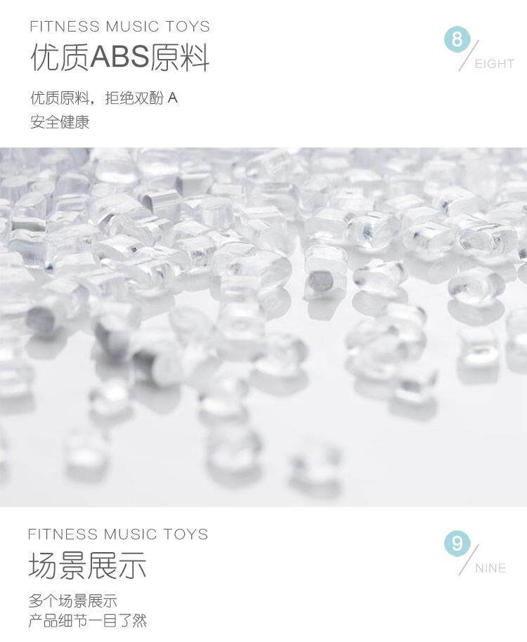 Гимнастический тренажер для детей 【Увеличить пульт дистанционного управления зарядки】новорожденных детские игрушки свет и звук раннего образования детские ноги фортепиано бесплатно фитнес кадр OTHER