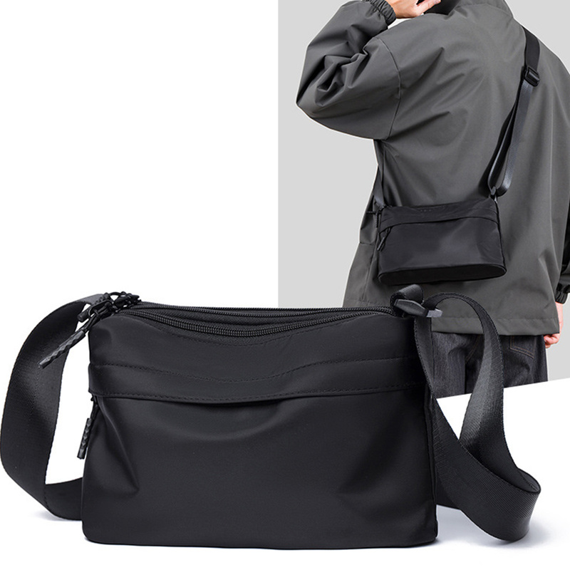 Celikoel Single Shoulder Crossbody Bag for Men, Fashionable Casual Travel Small Square Bag, Available in Multiple Colors, Messenger Bag Trend
