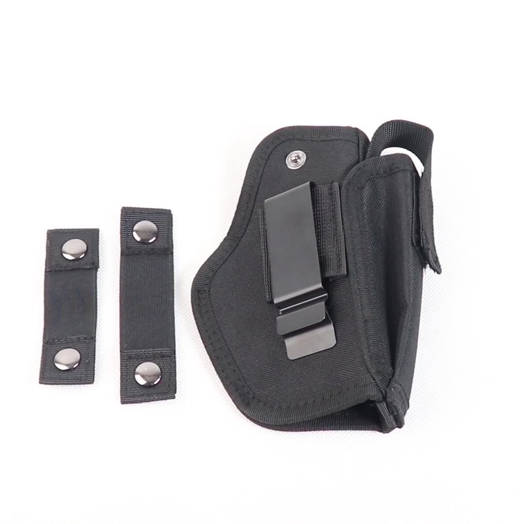 Tactical Gun Holster Concealed Carry Universal Waist Belt Clips Nylon