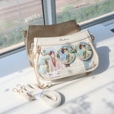 呜咚 Оригинальная творческая рука Xiaopu, прозрачная и универсальная ежедневная крошечная сумка для еды [Дневник острова]