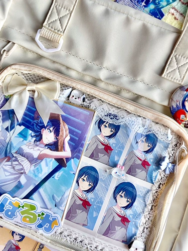 Оригинальная повседневная, самая простая в использовании прозрачная сумка для боли в магазине Wudong, мешковатая сумка через плечо, женская сумка большой вместимости для кампуса