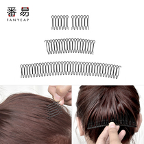 Broken hair finishing comb clip fixed headwear hairclip children Adult Small broken hair hair styling device insert comb banghai clip