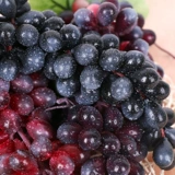 Моделирование с кремовыми виноградными шашлыками симуляция фруктов пластиковые струи пластиковые виноградные виноградные фрукты модель реквизита декоративная подвеска