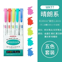 Sunny-5 цветов с упаковкой, отправьте пакет с ручкой