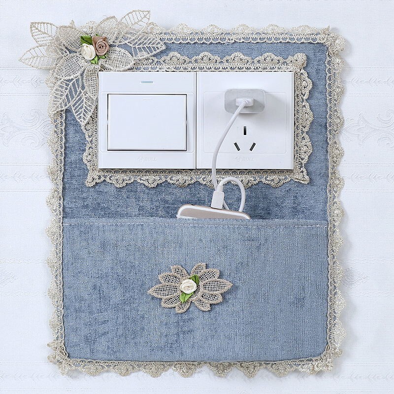 TV socket shielded decoration multifunction patch wall switch decorative frame protective sleeve anti-dirty cloth socket patch fixed