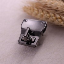 Bag lock buckle accessories metal hardware accessories bag lock buckle new Joker bag lock black backpack lock buckle
