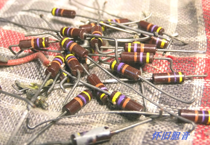 US Used TRW 0 5W 470R(470 Euro) Color Ring Fever Resistor 10 Price