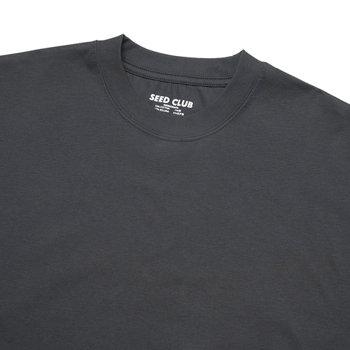 SeedClub Daily Daily-одежда (квадратный короткий бог T) 567MF Long Cotton Blend 265G.