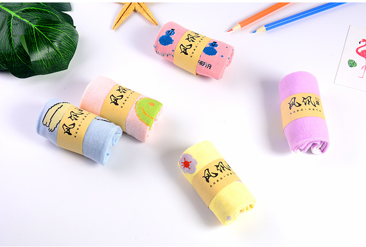 5 đôi vớ sàn ngủ vớ nhung san hô cho nam và nữ mùa thu và mùa đông Giáng sinh hộp quà tặng khăn tất dành cho người lớn tất cotton nam nữ