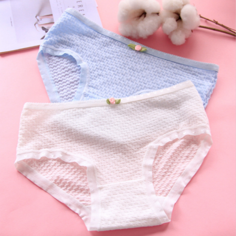 2 tải mềm thoáng khí cặp vợ chồng nhẹ đồ lót kết hợp mới mô hình nam boxer nữ tam giác cặp đồ lót dải quần lót nữ cạp cao