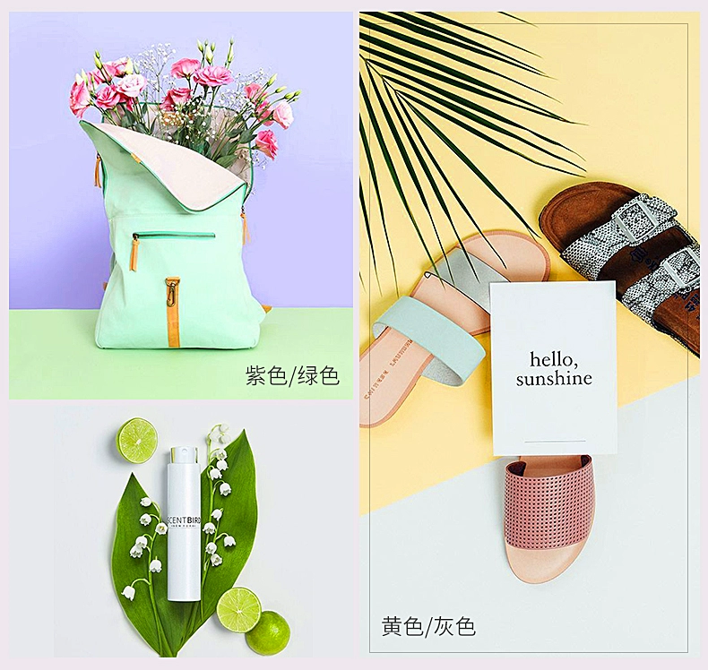 Insbao ảnh nền vải giấy chụp ảnh đạo cụ trang trí đồ trang sức các tông quần áo lưới màu đỏ tương phản màu rắn màu hồng trắng hấp thụ vải tự hẹn giờ mỹ phẩm hình học - Trang trí nội thất shop bán đồ dcor bàn học