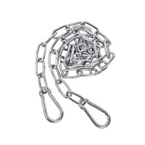 201 stainless steel chain road cone hanging chain 1 5m 2m twisted chain outdoor non-slip chain lifting clothes chain customization