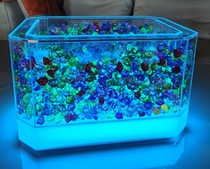 Bar luminous fragrant ice bucket diamond monochrome three six-mount luminous KTV Bar special 