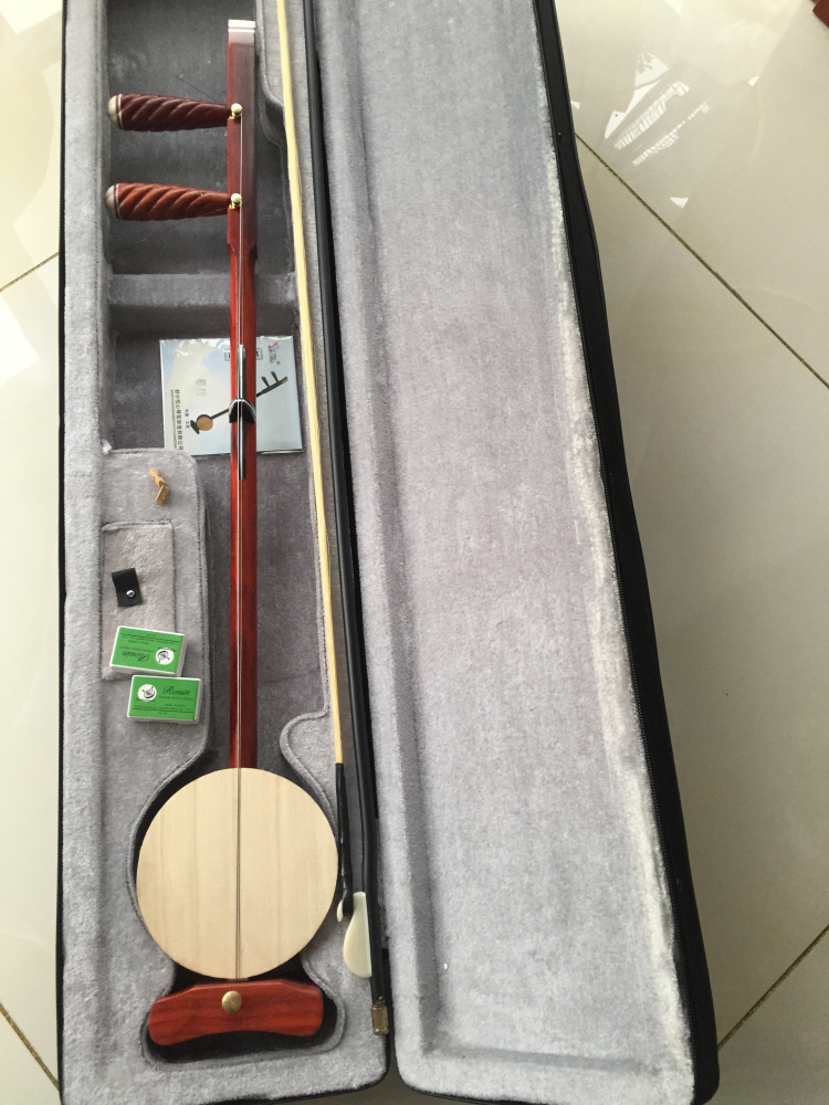 Plate Hu Musical Instrument Red Flowers Pear Wood Qin Lumen Plate Hu Song Alt-tone board Hu-Taobao