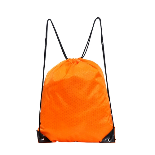 Простой рюкзак для спортзала, спортивный мешочек, ранец, на шнурках, с печатью вашего логотипа, делается под заказ