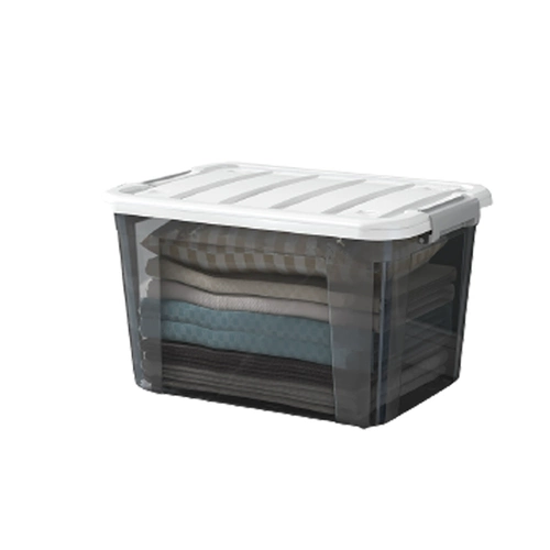 Пластиковый прозрачный большой ящик для хранения, коробка для хранения для школьников, игра с едой, игрушка