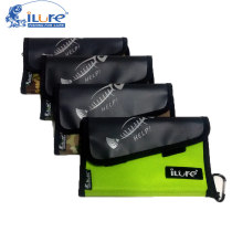 Love Luya bait bag soft bait bag fishing gear bag fake bait storage bag Luya bait bag Luya bait box with 6 ziplock bags