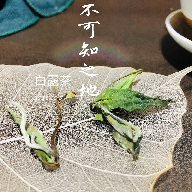 2019 New Tea Cold Dew tea Fuding White Tea Autumn White Dew Tea Gongmei White tea Fresh, sweet and mellow rice dumpling leaf incense 350g