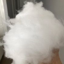 Doudoune chaude en velours de plumes de coton coussin de noyau doreiller coton de soie coton rempli de coton à longues fibres coton de soie coton moelleux