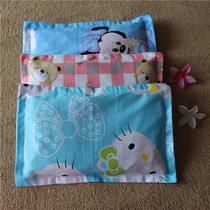 Newborn buckwheat shell pillow Moon pillow Cotton pillowcase Buckwheat shell pillow Cotton baby pillow