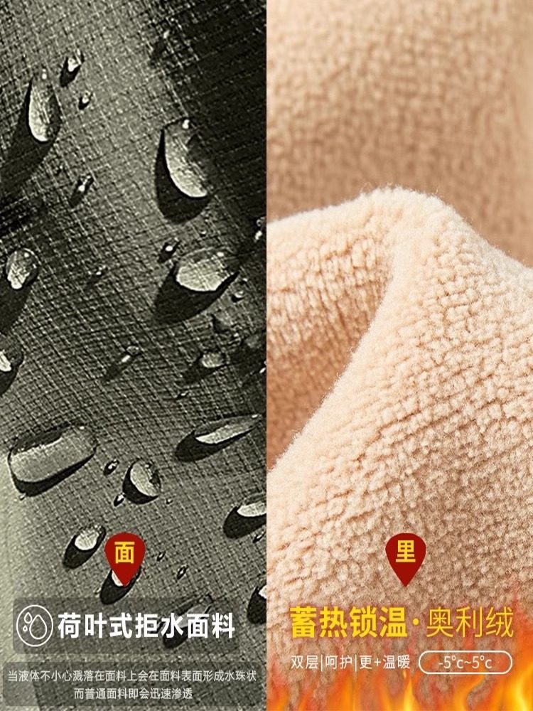 Tucano/Woodpecker Outdoor Softshell Pants Autumn and Winter Windproof Hiking Pants Outdoor Mountaineering Cargo Pants Sports Pants