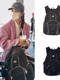 Xu Mengjie's Same Style~Instudio Korean Designer Brand Smarturbanuseful Mesh Backpack
