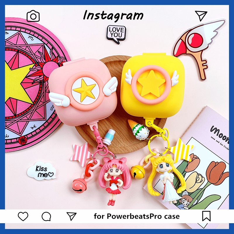 Suitable for PowerbeatsPro Protective Case Magic Sound Wireless Bluetooth Headphones Beats Silicone Case Shockproof Soft Shell - Taobao