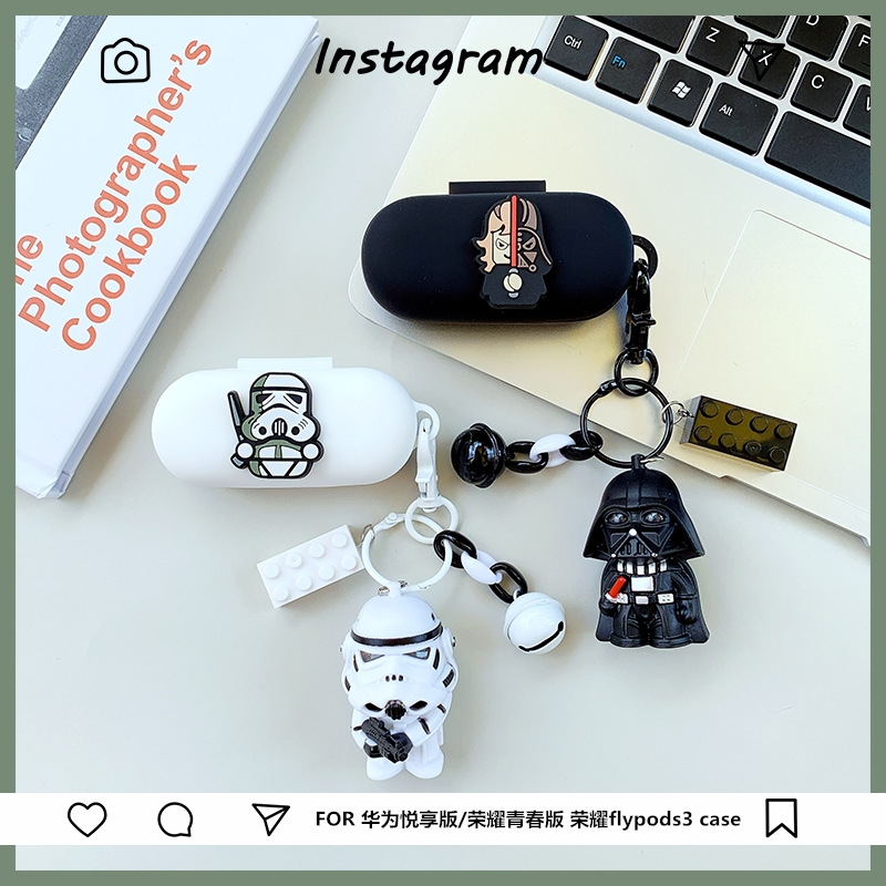 Suitable for Huawei freebuds3i Yuexiang version protective cover glory flypods3 wireless bluetooth headset silicone shell