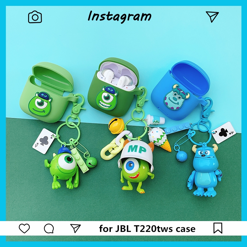 Suitable for JBL T220TWS protective sleeve wireless bluetooth headset cartoon tune225tws anti-fall creative shell
