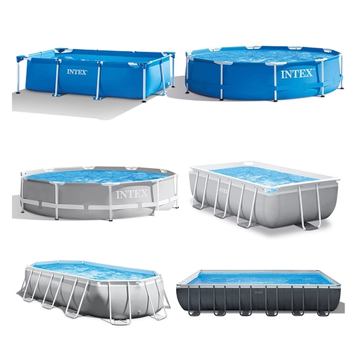 Intex, складной детский бассейн для домашнего использования для рыбалки, надувная трубка, увеличенная толщина