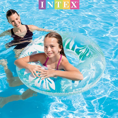 Intex, универсальный плавательный круг для взрослых подходит для мужчин и женщин, увеличенная толщина, подходит для подростков, популярно в интернете