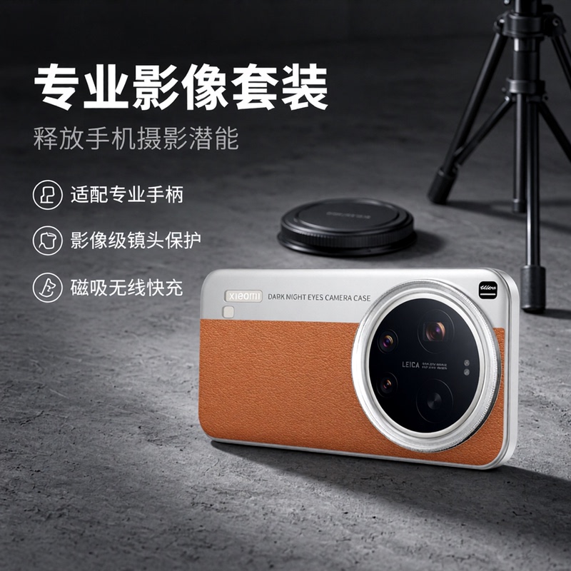 Professional Imaging Kit Suitable for Xiaomi 17 Ultra Phone Case, New 17 Ultra Magnetic Wireless Charging Case, Ultra Camera Zoom Handle, 17U Threaded Filter, Cpl Lens Cover Professional Imaging Kit Suitable for Xiaomi 17 Ultra Phone Case, New 17 Ultra Magnetic Wireless Charging Case, Ultra Camera Zoom Handle, 17U Threaded Filter, Cpl Lens Cover