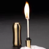 Зажигалка из нержавеющей стали, универсальный водонепроницаемый брелок, защитная застежка