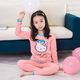 Cô gái s3-5-12-15 năm bao tuổi hai mảnh của trẻ em quần áo trẻ em childrens đồ ngủ 8-12 tuổi để giữ ấm.