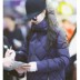 Yang Mi star 2019 thu đông CV nữ slim slim váy rhizome váy dài xuống áo khoác cotton áo khoác - Bông áo phao dáng dài nữ Bông