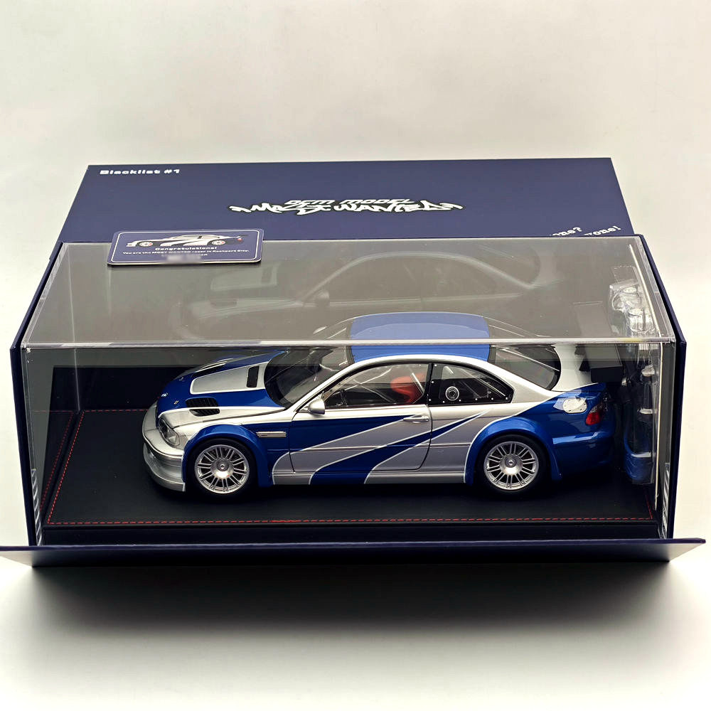 DCM 1:18 BMW M3 GTR E46 极品飞车礼盒：🚗极速收藏，完美复刻赛车传奇！🌟-合金车-淘宝好物网