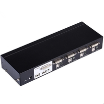 Maitou dimension moment MT-2104DL DVI KVM switcher 4-port monitor multi-computer switcher 4 in 1 out