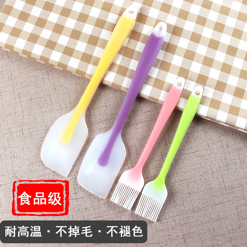 Large number of food grade silica gel scraping silicone oil brushed baking tool cake cream raking and stirring oil sweep