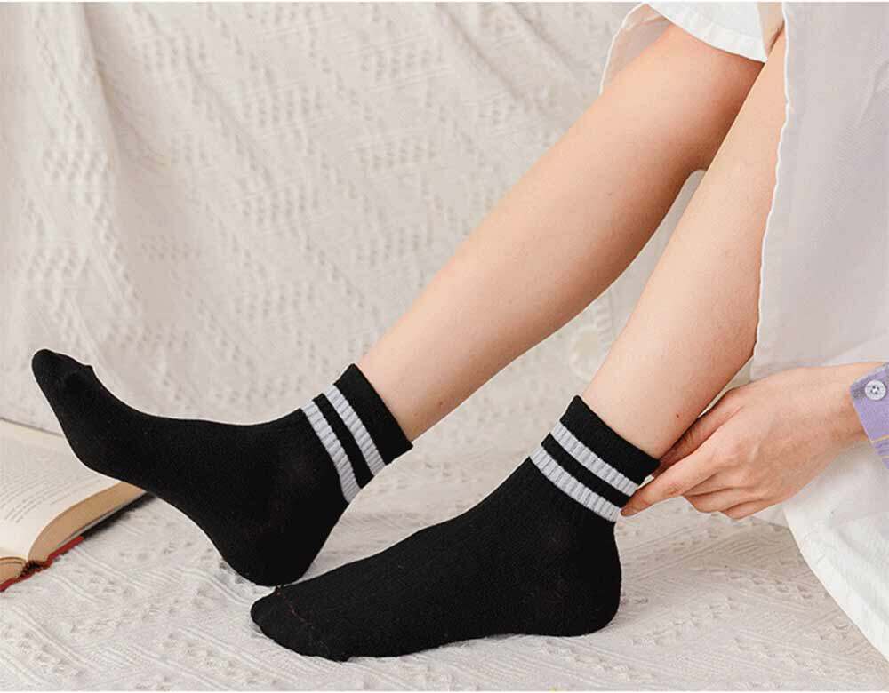 короткие носки 5pairs socks women winter warm socks for women new year cute &be