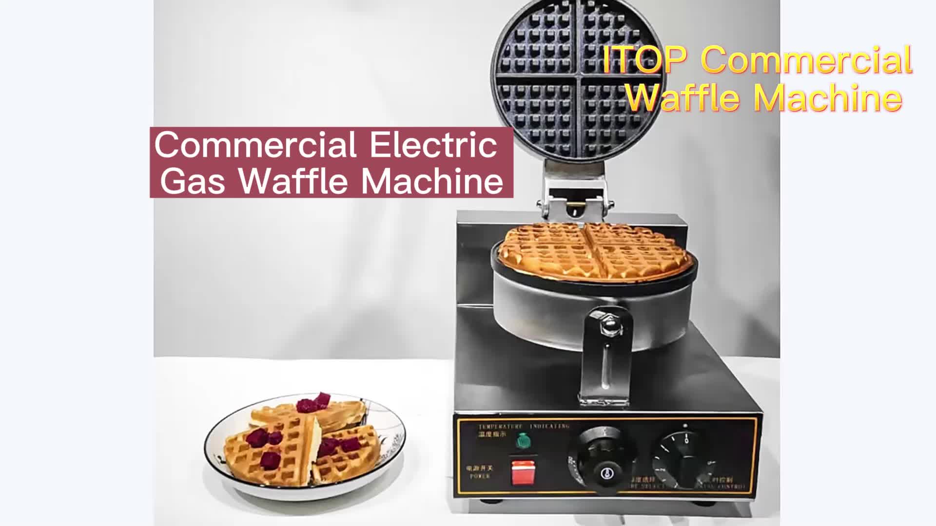 gas powered waffle maker