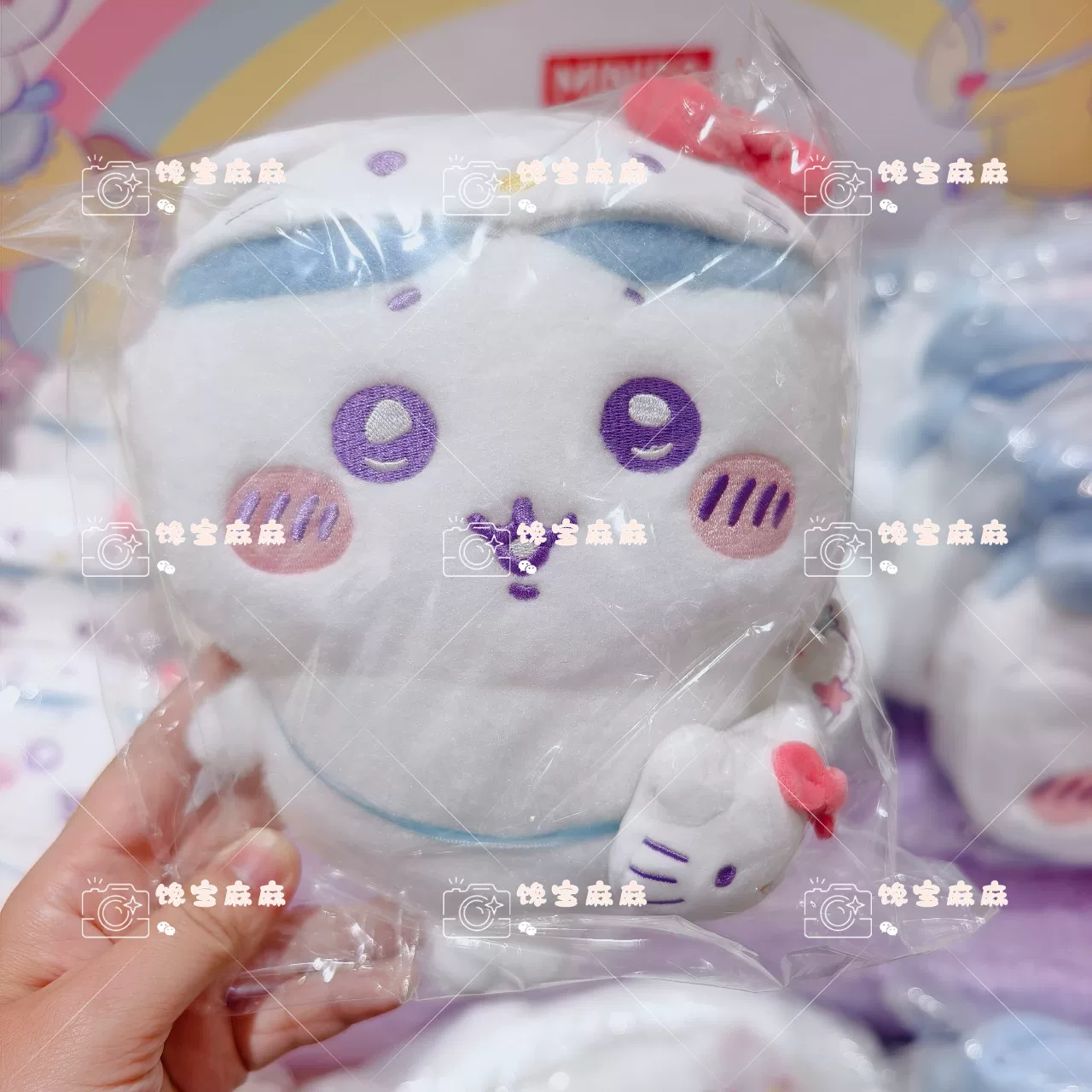 Плюшевая подвеска-подвеска для коробки сюрпризов с ко-брендом Miniso Chiikawa из семьи Sanrio, подвесной декоративный молоток