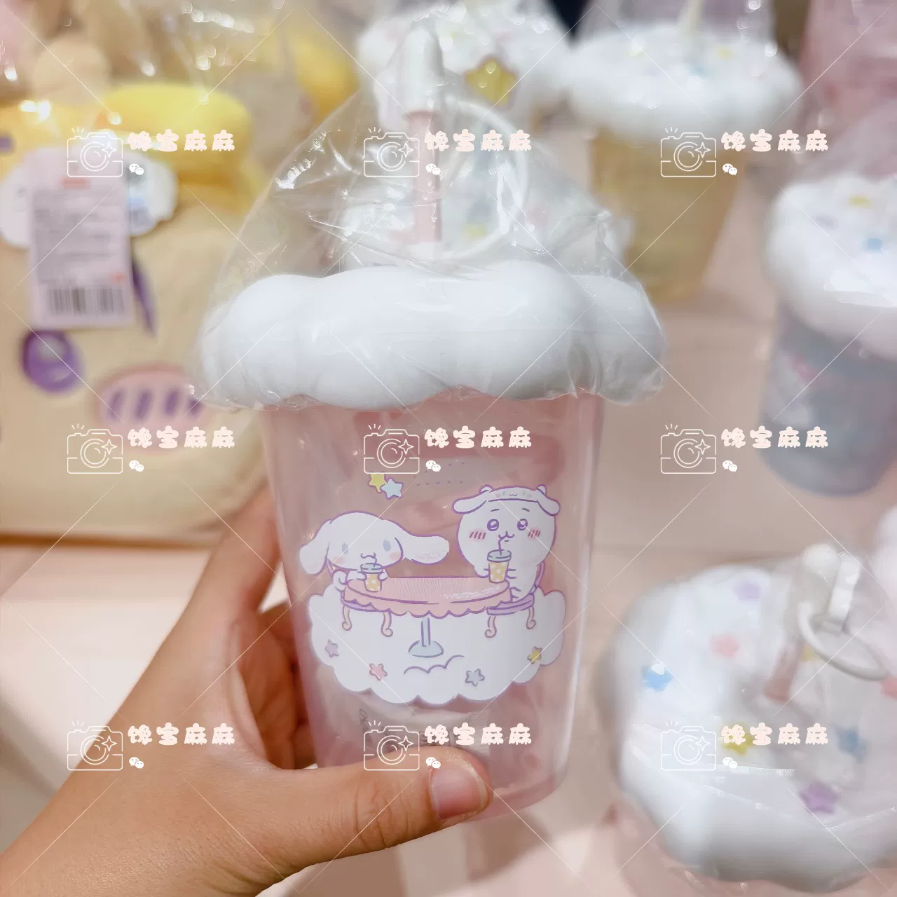 Плюшевая подвеска-подвеска для коробки сюрпризов с ко-брендом Miniso Chiikawa из семьи Sanrio, подвесной декоративный молоток