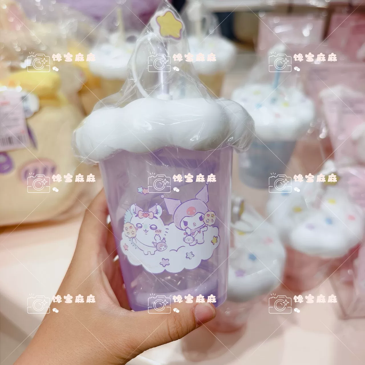 Плюшевая подвеска-подвеска для коробки сюрпризов с ко-брендом Miniso Chiikawa из семьи Sanrio, подвесной декоративный молоток