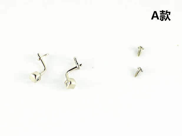 Kính hỗ trợ mũi Khung vít thép không gỉ kim loại khung mũi Phụ kiện kính Trẻ em khung kính - Kính khung mắt kính