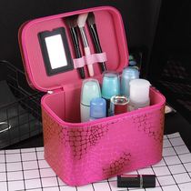 Cosmetic bag storage bag net red Korean simple size cosmetic bag portable Hand bag