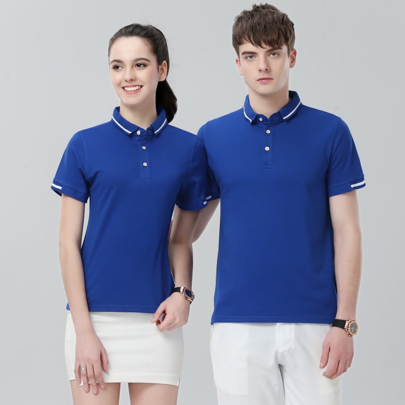 Nhóm bảo hộ lao động tùy chỉnh t-shirt polo áo logo in quần áo làm việc thêu ràng buộc quảng cáo áo văn hóa tay áo ngắn