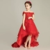 Trẻ em ăn mặc công chúa váy fluffy hoa cô gái piano trang phục buổi tối cô gái catwalk cô gái chủ nhà - Váy trẻ em đầm cho bé gái Váy trẻ em