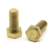 H62 Copper hexagon screw Copper bolt Copper hexagon bolt Copper screw Copper screw M10M12