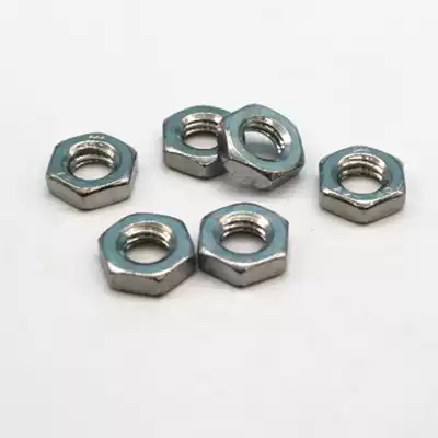 304 stainless steel thin hexagon nut ultra thin hexagon nut M4 thick 2mmM5 thick 2 7mm M6 thick 3mm